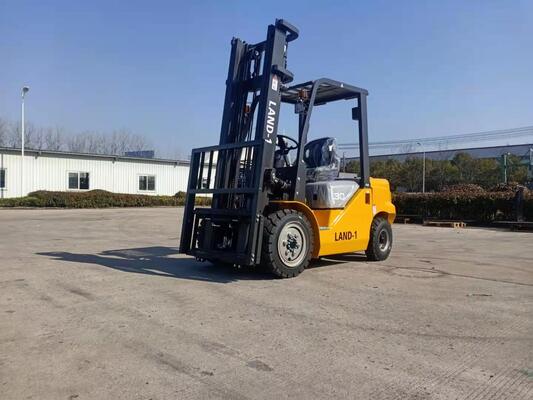 3 tonluk dizel forklift endüstriyel kaldırma kamyonu 3000kg yük merkezi 500mm güvenli güvenilir