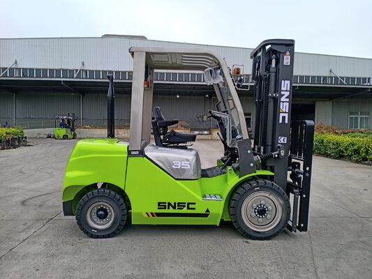 3 Ton Diesel Vorkheftruck 3000kg Capaciteit Breed Zicht Mast Hoge Hefhoogte 3000mm