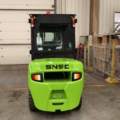 3.5 Ton Diesel Forklift with Reinforced Chassis and USA Curtis Controller for Heavy-Duty Operations