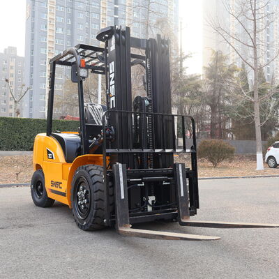 Powerful 3 Ton Diesel Forklift 3000kg With Strong Lifting Performance
