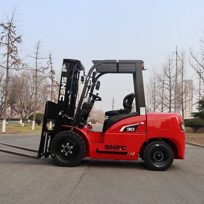 Powerful Engine 3 Ton Diesel Forklift 3000kg With Consistent Output