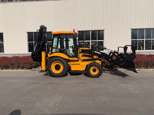Reliable Performance Backhoe Loader 388 With 4.1m Digging Depth And Strong Lift