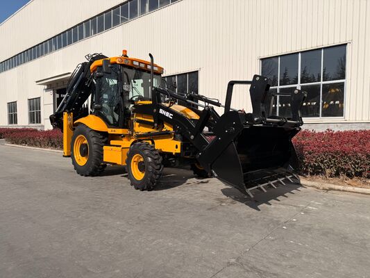 Reliable Performance Backhoe Loader 388 With 4.1m Digging Depth And Strong Lift