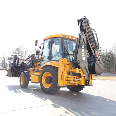 Heavy Load Backhoe Loader 388 With 2500kg Lift And Stable Work Performance