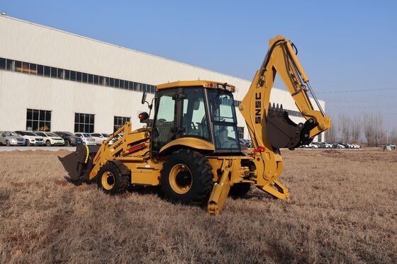 Smooth Driving Backhoe Loader 388 With 34kmh Speed And Balanced Structure