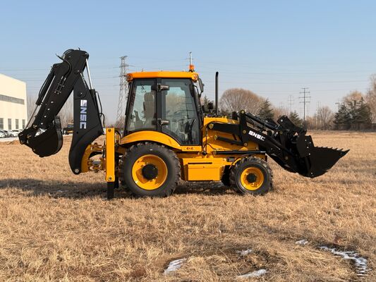 Powerful Digging Backhoe Loader 388 With 4.1m Depth And Strong Hydraulic Output