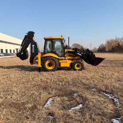 Powerful Digging Backhoe Loader 388 With 4.1m Depth And Strong Hydraulic Output