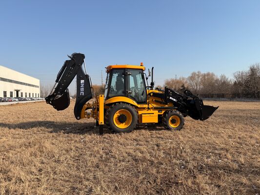 Powerful Digging Backhoe Loader 388 With 4.1m Depth And Strong Hydraulic Output