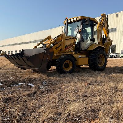 Heavy Duty 388 Backhoe Loader With High Ground Clearance And Strong Traction