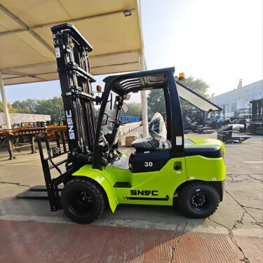 Zware 3 ton capaciteit diesel vorkheftruck met motor voor industrieel gebruik