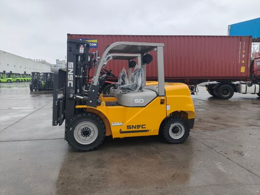 Zoomlion 5 Ton Diesel Forklift For Single Cylinder 6 Stroke Diesel Engine