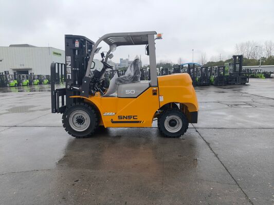 Zoomlion 5 Ton Diesel Forklift For Single Cylinder 6 Stroke Diesel Engine