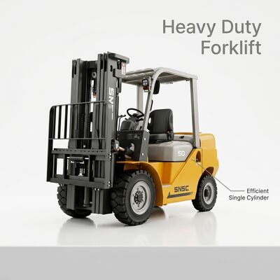 Zoomlion 5 Ton Diesel Forklift For Single Cylinder 6 Stroke Diesel Engine