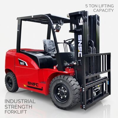 Heavy Load Diesel Forklift 5 Ton For Industrial Applications