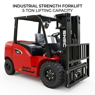 Heavy Load Diesel Forklift 5 Ton For Industrial Applications