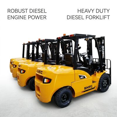 4 Ton Diesel Forklift For Large Warehouse Loading Tasks