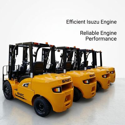 SNSC 4 Ton Forklift Truck Cab Heater Equipped With Japan Isuzu Engine