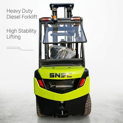 Industrial 3 Ton Diesel Forklift With High Stability And Safety