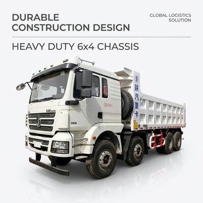 Shacman Tractor Truck 450hp 6×4 Heavy Duty with 400L Fuel Tank for Sale