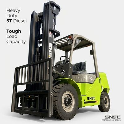 Fuel Efficient 5T Diesel Forklift Truck for Long Working Hours and Heavy Material Handling