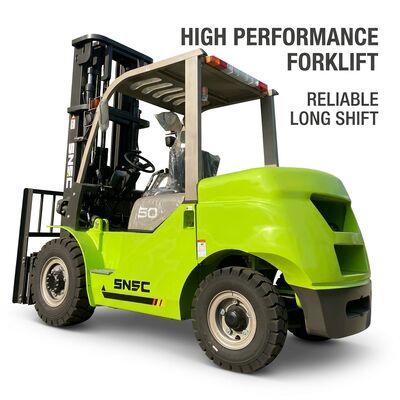 Fuel Efficient 5T Diesel Forklift Truck for Long Working Hours and Heavy Material Handling