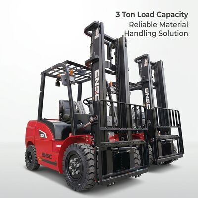3 Ton Diesel Forklift Truck with 3000kg Load Capacity, Durable Construction, and Ergonomic Cabin
