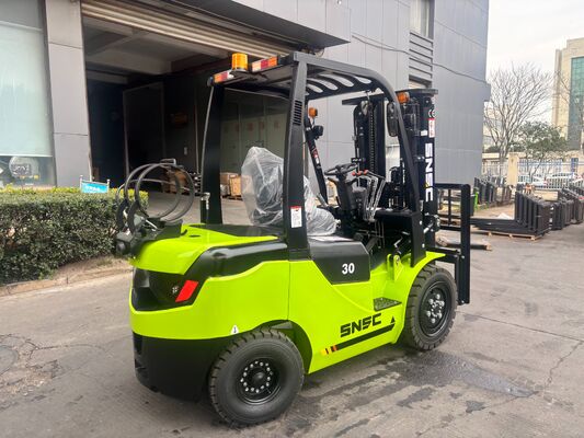รถยกแก๊ส LPG/น้ำมันเบนซิน ประหยัดน้ำมัน 3000 กก. ออกแบบบำรุงรักษาง่าย