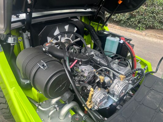 Reliable 3 Ton LPG Petrol Forklift Truck Dual Fuel System Low Fuel Cost