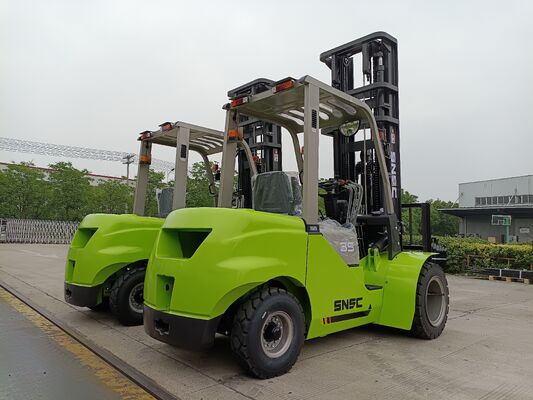 Heavy Capacity 3.5 Ton Diesel Forklift 3500kg With Smooth Lift Control