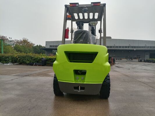 Industrial Load 3.5 Ton Diesel Forklift Truck With Reinforced Chassis