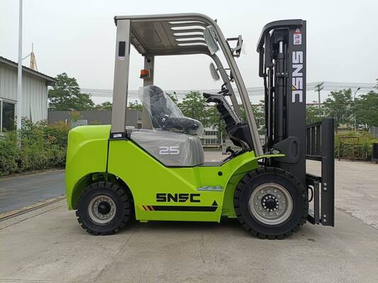 Endüstriyel 3,5 tonluk dizel çatal yükleme aracı 3500kg