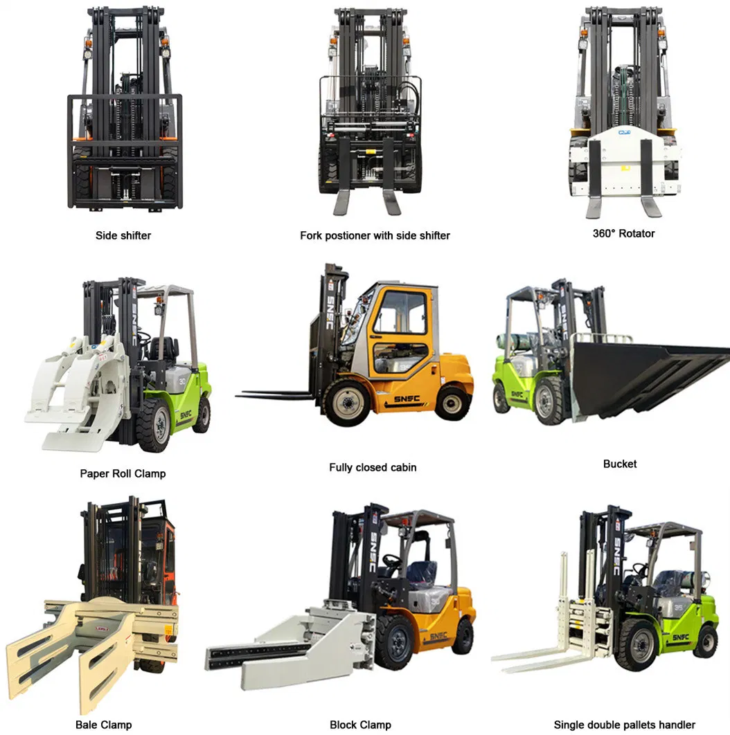 3 Ton Diesel Electric LPG Forklift Montacargas for Sale
