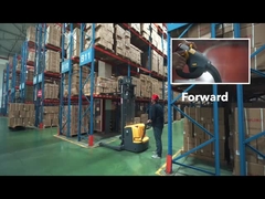 SNSC Cheap price light duty type 24V battery 1200kg 1500kg Electric walkie stacker Apilador for ware