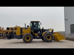 SNSC Heavy duty Front End 5000kg wheel Loader with WEICHAI Powerful Engine for Mining and colored st