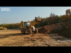 بيع ساخن صيني 388 شاحن خلفي شاحنات عالية الجودة شاحنات عجلات شاحنات هيدروليكية صغيرة شاحن عجلات 4