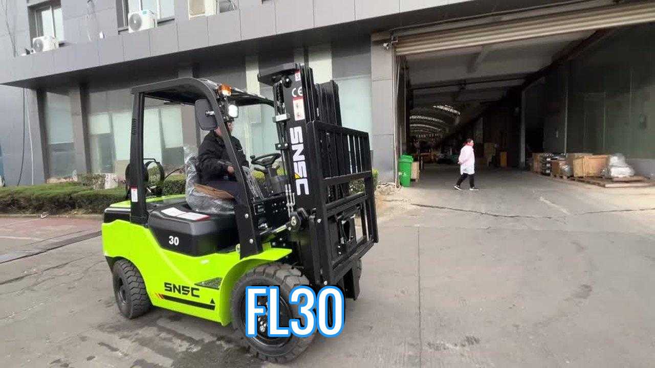 Durable 3000kg Dual Fuel Forklift Truck LPG Petrol Engine High Reliability