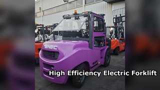 Efficient Electric Counterbalance Forklift Performance