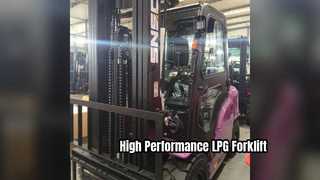 Efficient LPG Forklift With Japanese Engine Power