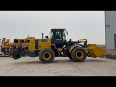 Equipo de construcción Máquina pesada Cargador de ruedas delanteras ZL50 5 toneladas Peso de la máquina